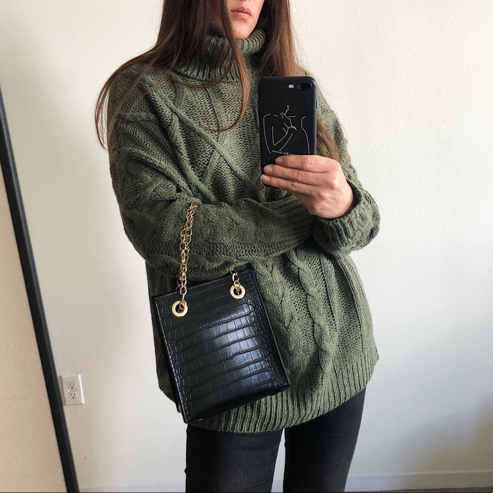 CHUNKY KNIT SWEATER - Picture 4 of 4